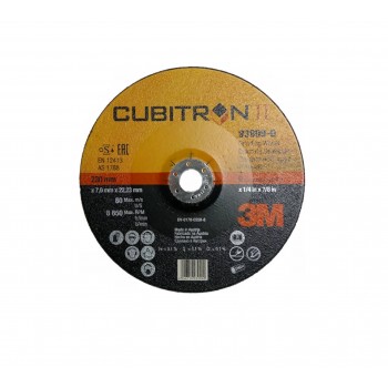 Brusný kotouč Cubitron II 230 x 7,0 x 22,2 mm, na ocel i nerez, 3M