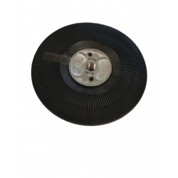 Podložný talíř pro vulkanfíbr pr. 125 mm, žebrovaný, závit M14, tvrdý