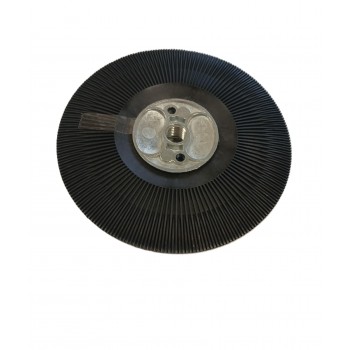Podložný talíř pro vulkanfíbr pr. 150 mm, žebrovaný, závit M14, tvrdý